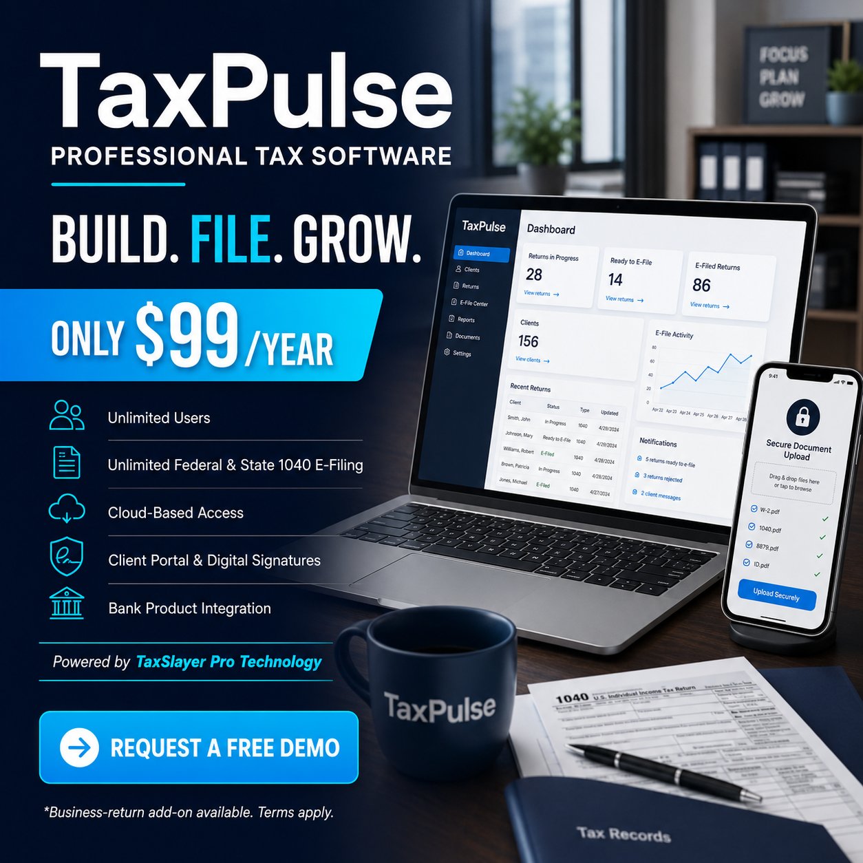 TaxPulse Professional Tax Software